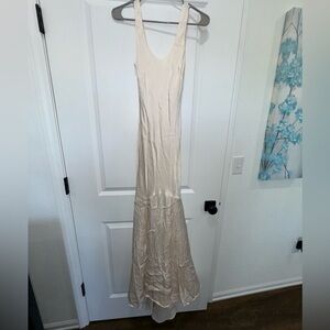 Lulus Silk Bridal Dress